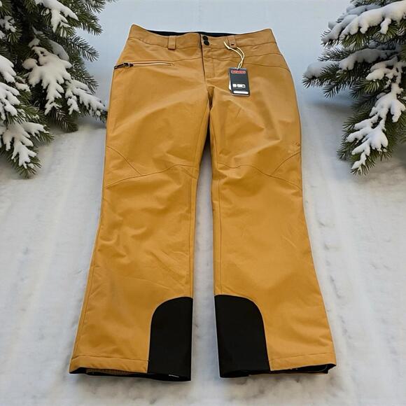 Other - $169 Obermeyer Women’s Thermal Malta Snow Pants Cortado Tan Brown Size 8 NWT